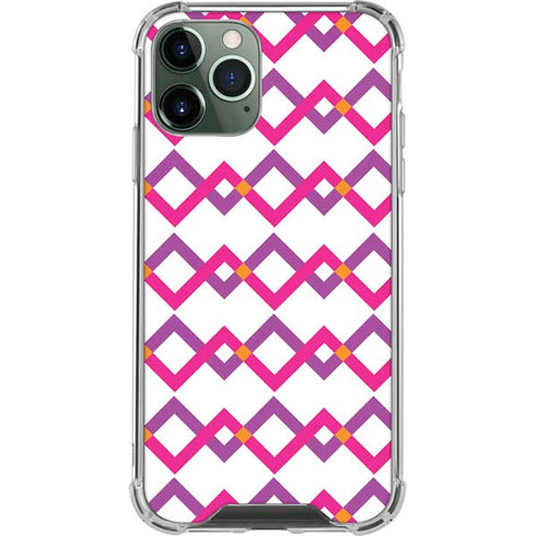 Chevron White Out iPhone 12 Pro Max Clear Case