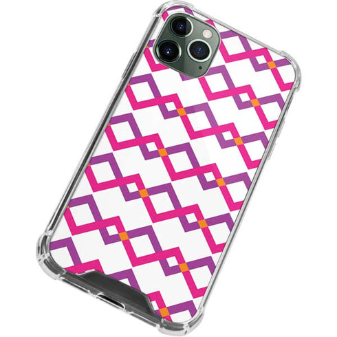 Chevron White Out iPhone 12 Pro Max Clear Case