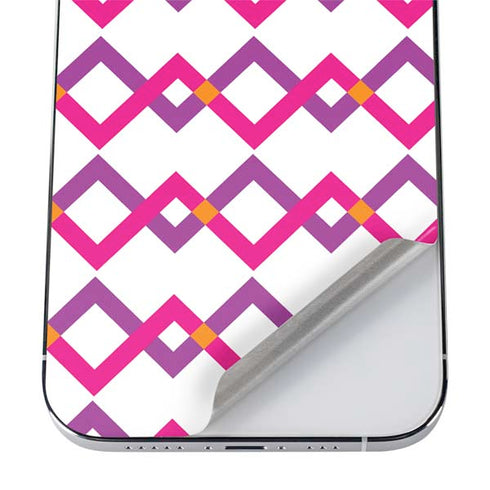 Chevron White Out iPhone 12 Pro Max Skin