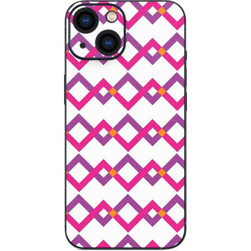 Chevron White Out iPhone 13 Mini Skin