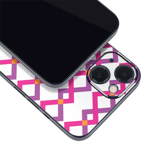 Chevron White Out iPhone 13 Mini Skin