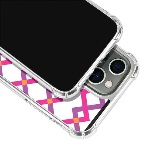 Chevron White Out iPhone 13 Pro Clear Case