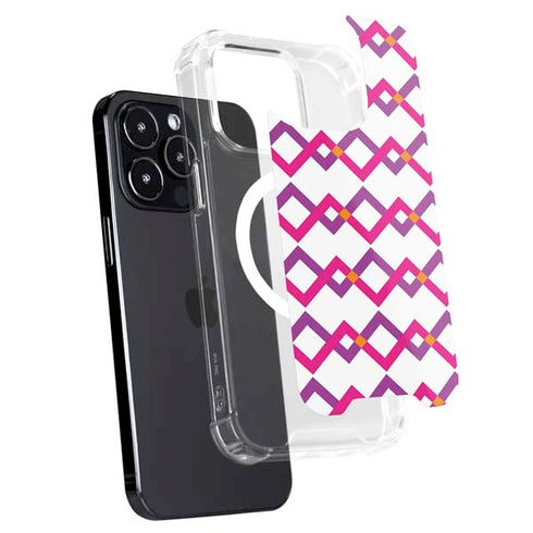 Chevron White Out iPhone 13 Pro Max MagSafe Case