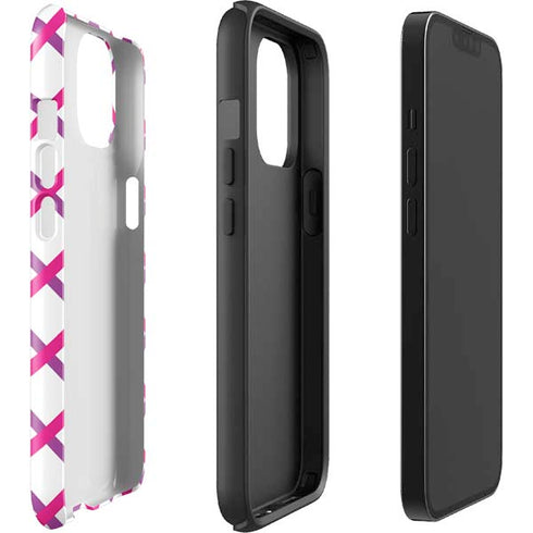 Chevron White Out iPhone 15 Impact Case