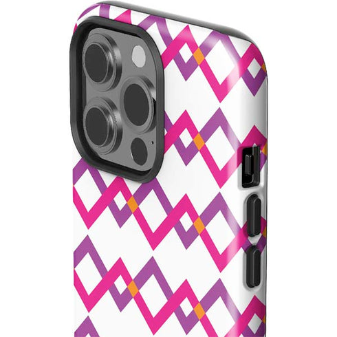 Chevron White Out iPhone 14 Pro Impact Case