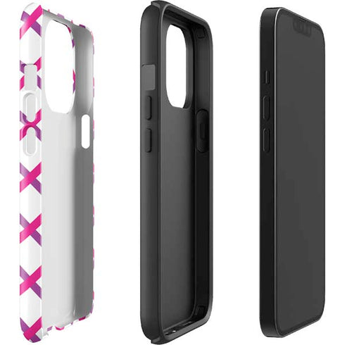 Chevron White Out iPhone 15 Pro Impact Case