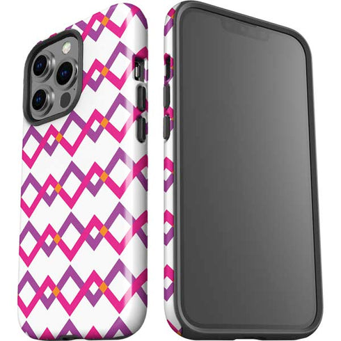 Chevron White Out iPhone 15 Pro Impact Case