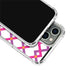 Chevron White Out iPhone 15 Pro Max Clear Case