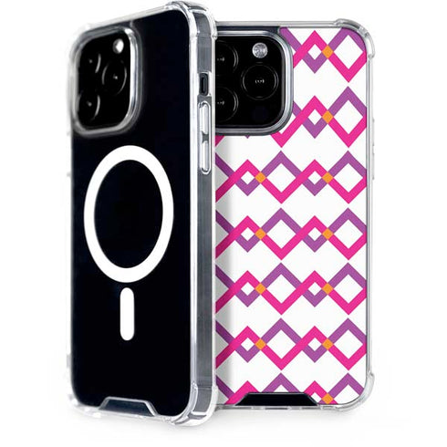 Chevron White Out iPhone 14 Pro Max MagSafe Case
