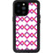 Chevron White Out iPhone 14 Pro Max Waterproof Case