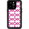 Chevron White Out iPhone 14 Pro Waterproof Case