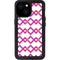 Chevron White Out iPhone 15 Waterproof Case