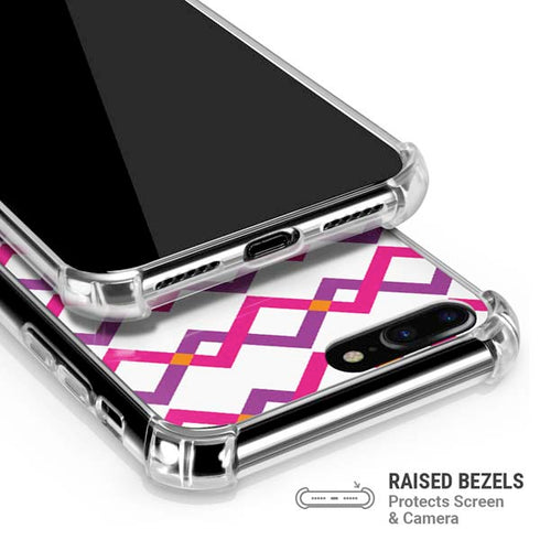 Chevron White Out iPhone 7/8 Plus Clear Case