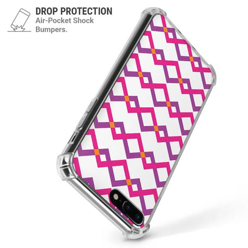 Chevron White Out iPhone 7/8 Plus Clear Case
