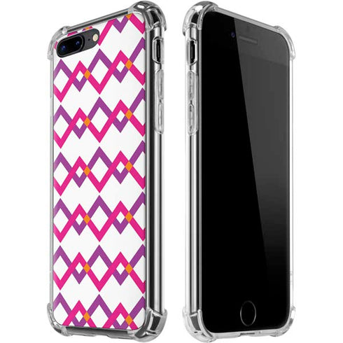 Chevron White Out iPhone 7/8 Plus Clear Case