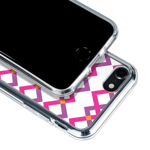 Chevron White Out iPhone SE (2nd & 3rd Gen) Clear Case