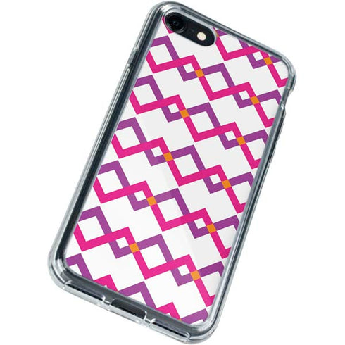 Chevron White Out iPhone SE (2nd & 3rd Gen) Clear Case