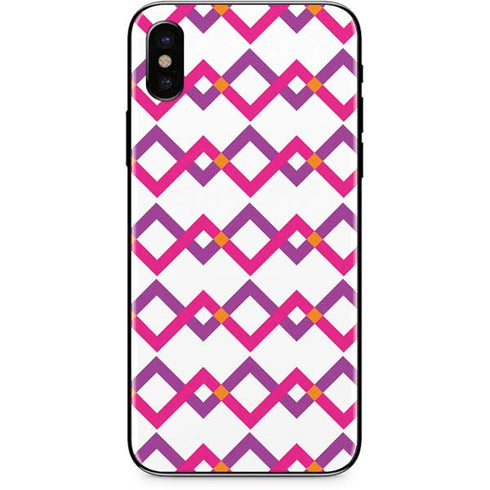 Chevron White Out iPhone XS Max Skin