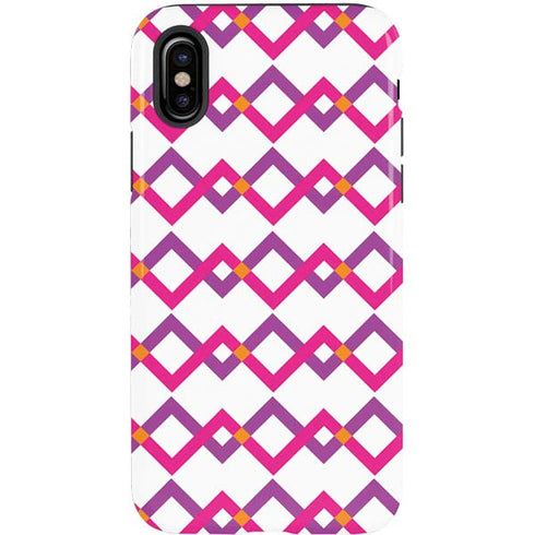 Chevron White Out iPhone XS Pro Case