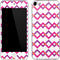Chevron White Out Apple iPod Skin