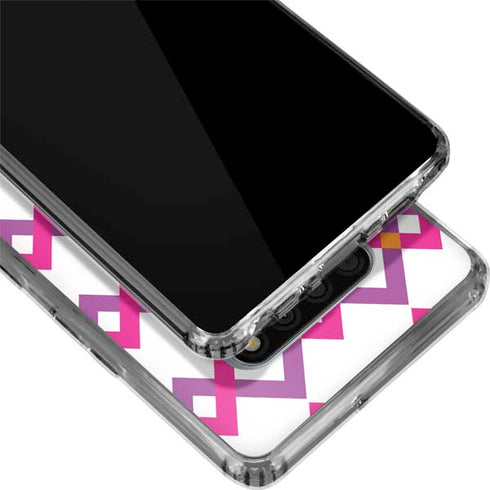Chevron White Out LG Stylo 6 Clear Case