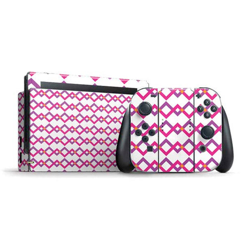 Chevron White Out Nintendo Switch Bundle Skin