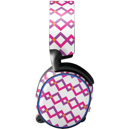 Chevron White Out SteelSeries Arctis 3 Skin