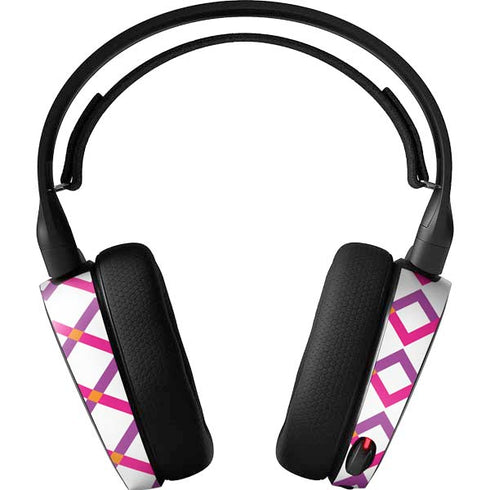 Chevron White Out SteelSeries Arctis 3 Skin