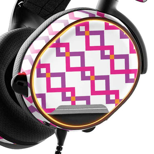 Chevron White Out SteelSeries Arctis 3 Skin