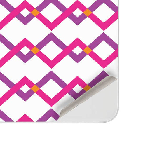 Chevron White Out Surface Duo Skin