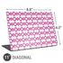 Chevron White Out Universal Laptop 11in (8.8 x 6.2in) Skin