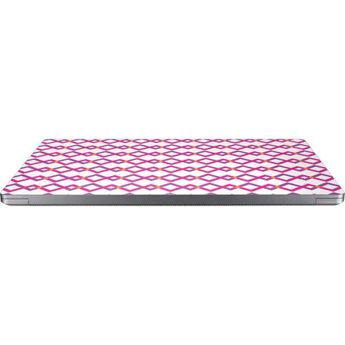 Chevron White Out Universal Laptop 12in (9.8 x 6.8in) Skin