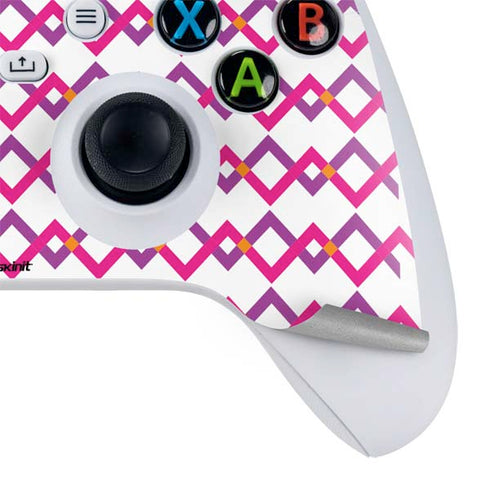 Chevron White Out Xbox Series S Controller Skin
