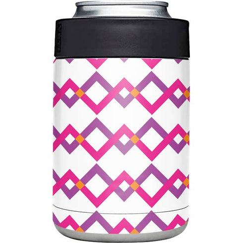 Chevron White Out Yeti Colster Can Insulator Skin