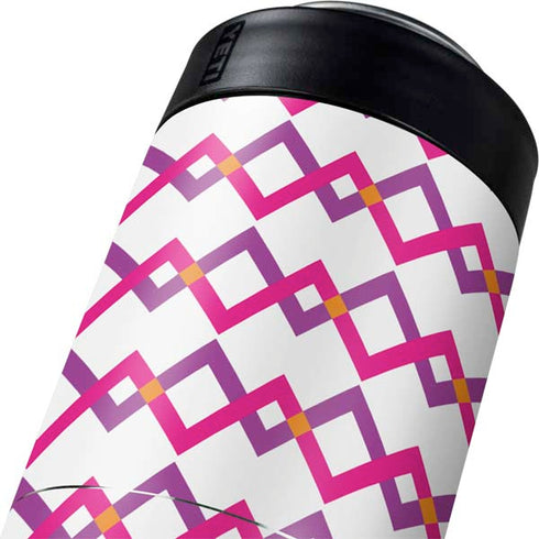 Chevron White Out Yeti Colster Can Insulator Skin