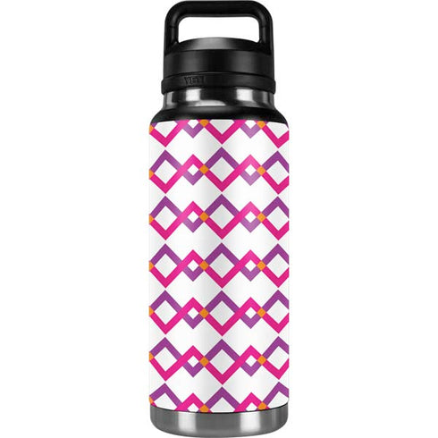 Chevron White Out YETI Rambler 36oz Bottle Skin