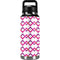 Chevron White Out YETI Rambler 36oz Bottle Skin
