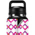 Chevron White Out YETI Rambler 36oz Bottle Skin