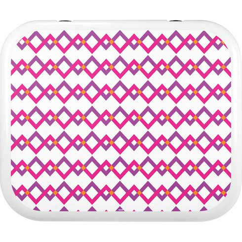 Chevron White Out YETI Roadie 24 Hard Cooler Skin