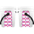 Chevron White Out YETI Roadie 24 Hard Cooler Skin