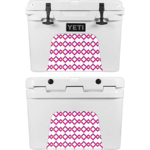 Chevron White Out YETI Tundra 35 Hard Cooler Skin