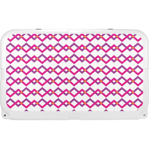 Chevron White Out YETI Tundra 45 Hard Cooler Skin