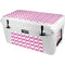 Chevron White Out YETI Tundra 65 Hard Cooler Skin