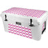 Chevron White Out YETI Tundra 65 Hard Cooler Skin