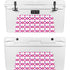 Chevron White Out YETI Tundra 65 Hard Cooler Skin