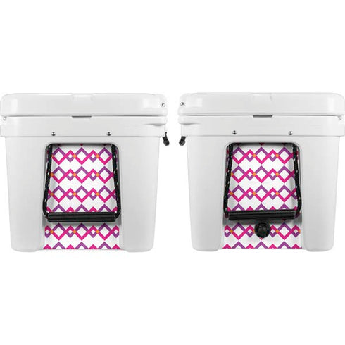 Chevron White Out YETI Tundra 65 Hard Cooler Skin