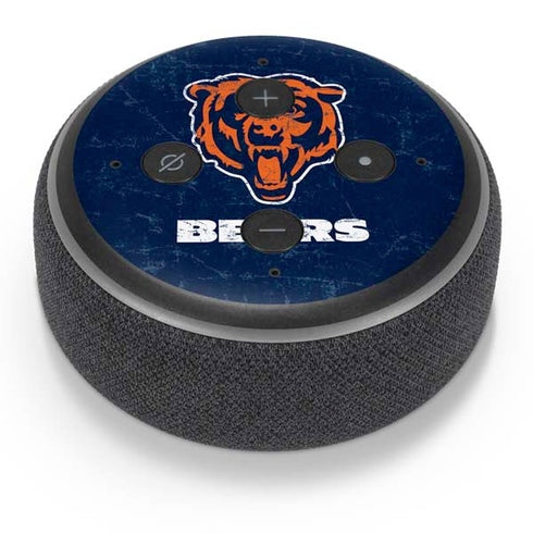 NFL Chicago Bears - Alternate Distressed Amazon Echo Dot Skin