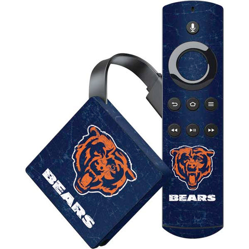 NFL Chicago Bears - Alternate Distressed Amazon Fire TV Skin