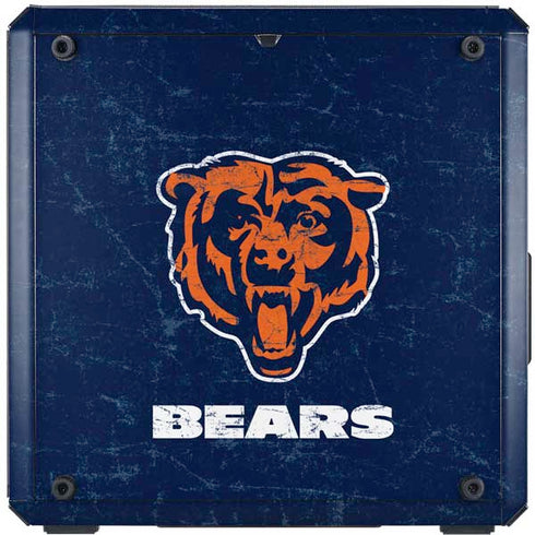 NFL Chicago Bears - Alternate Distressed Cooler Master MasterBox Q300L Mini Tower Skin