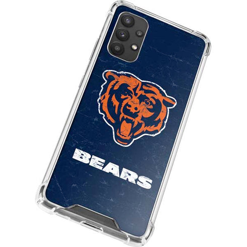 NFL Chicago Bears - Alternate Distressed Galaxy A32 5G Clear Case